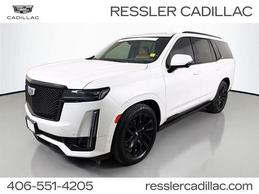Crystal White Tri-Coat 2023 Cadillac Escalade Sport