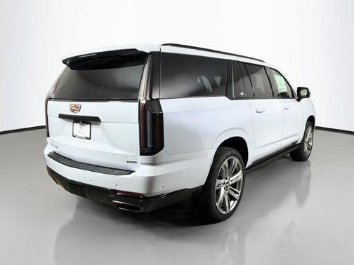 Vibrant White 2026 Cadillac Escalade ESV Platinum Sport