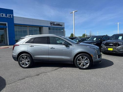 Silver 2025 Cadillac XT5 Premium Luxury