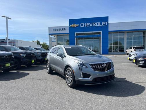 Silver 2025 Cadillac XT5 Premium Luxury