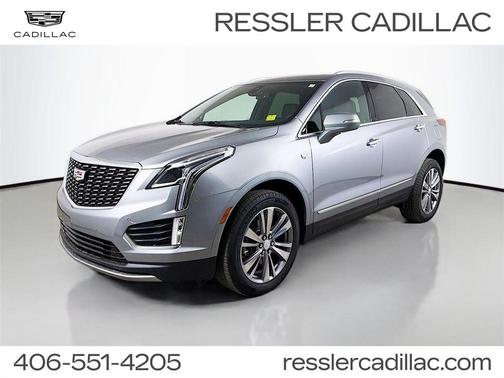 Silver 2025 Cadillac XT5 Premium Luxury