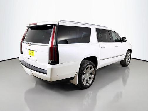 Crystal White Tri-Coat 2017 Cadillac Escalade ESV Premium Luxury