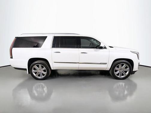 Crystal White Tri-Coat 2017 Cadillac Escalade ESV Premium Luxury