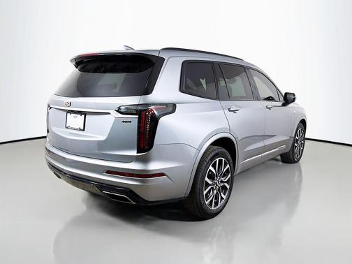 Silver Metallic 2025 Cadillac XT6 Sport AWD