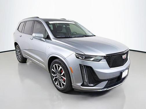 Silver Metallic 2025 Cadillac XT6 Sport AWD