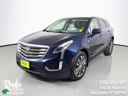 Dark Adriatic Blue Metallic 2017 Cadillac XT5 Premium Luxury