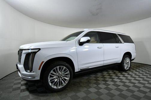 Vibrant White 2026 Cadillac Escalade ESV Luxury