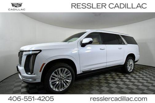 Vibrant White 2026 Cadillac Escalade ESV Luxury