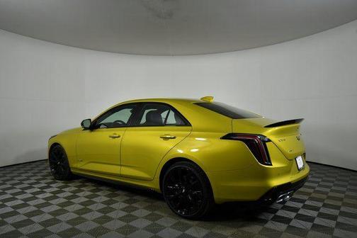 Yellow Metallic 2026 Cadillac CT4-V V-Series
