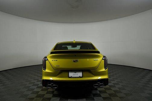 Yellow Metallic 2026 Cadillac CT4-V V-Series