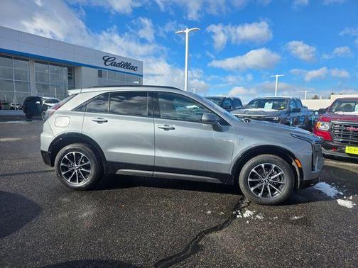 Silver 2024 Cadillac XT4 Sport