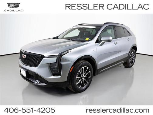 Silver Metallic 2024 Cadillac XT4 Sport