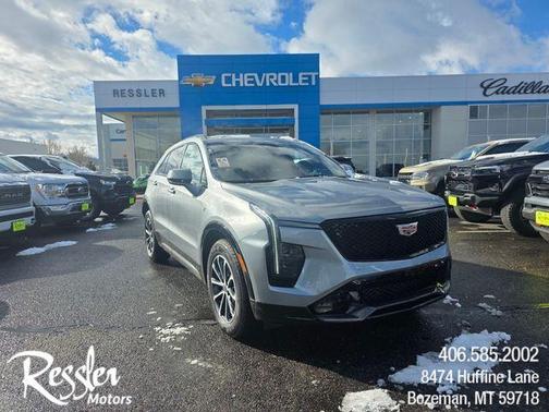 Silver 2024 Cadillac XT4 Sport