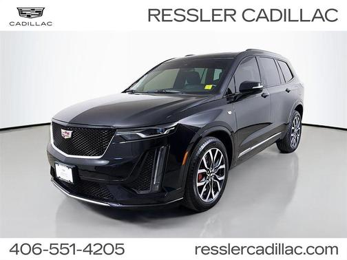 Stellar Black Metallic 2025 Cadillac XT6 Sport AWD