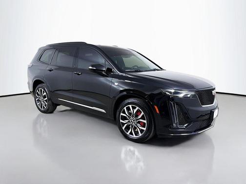 Stellar Black Metallic 2025 Cadillac XT6 Sport AWD