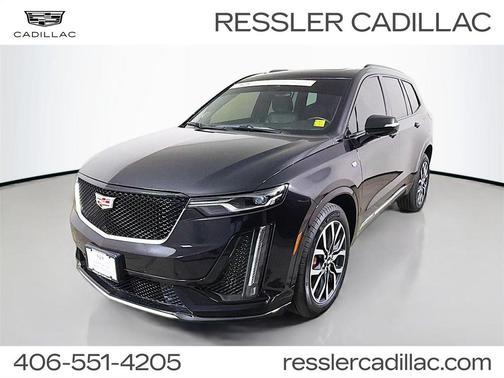 Stellar Black Metallic 2025 Cadillac XT6 Sport AWD