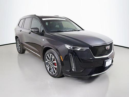 Stellar Black Metallic 2025 Cadillac XT6 Sport AWD