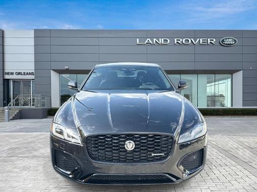 Santorini Black 2024 Jaguar XF R-Dynamic SE