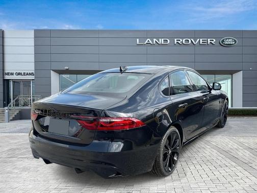 Santorini Black 2024 Jaguar XF R-Dynamic SE