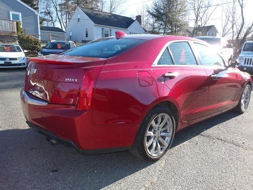 Burgundy 2017 Cadillac ATS 2.0L Turbo Luxury