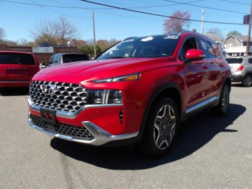 Red 2022 Hyundai SANTA FE Limited