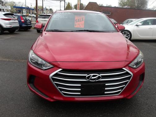 Scarlet Red 2017 Hyundai ELANTRA SE
