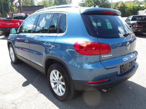 Lt Blue 2017 Volkswagen Tiguan 2.0T Wolfsburg Edition