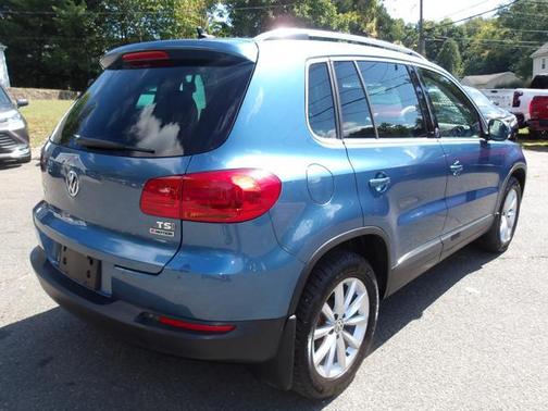 Lt Blue 2017 Volkswagen Tiguan 2.0T Wolfsburg Edition