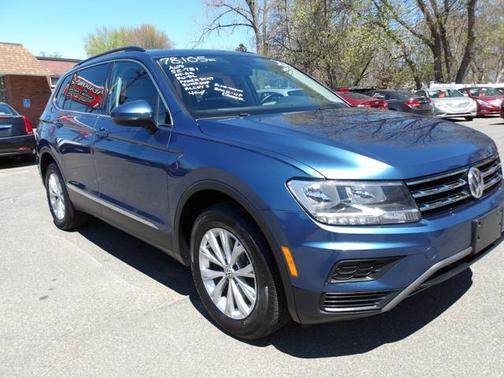 Blue 2018 Volkswagen Tiguan 2.0T SE 4MOTION