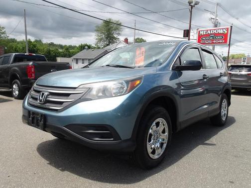 Teal 2014 Honda CR-V LX