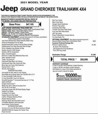 2021 Jeep Grand Cherokee Trailhawk