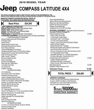 2018 Jeep Compass Latitude