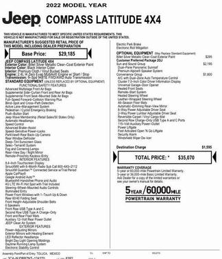 2022 Jeep Compass Latitude