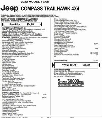 2022 Jeep Compass Trailhawk