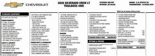 2020 Chevrolet Silverado 1500 LT Trail Boss