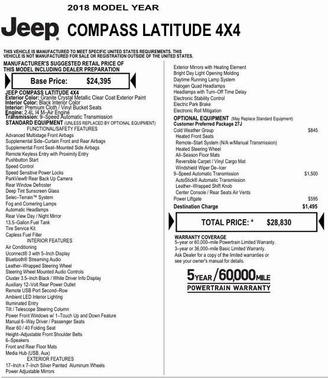 2018 Jeep Compass Latitude