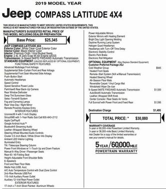 2019 Jeep Compass Latitude