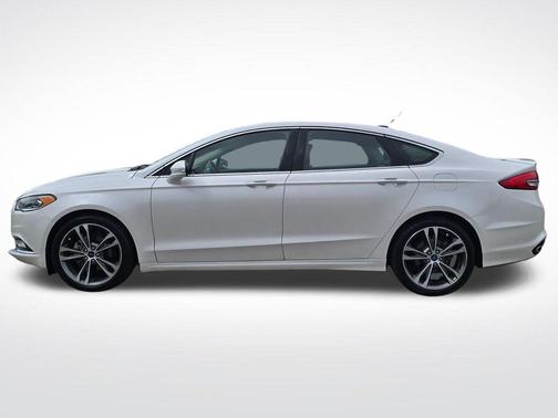 White Platinum 2018 Ford Fusion Platinum
