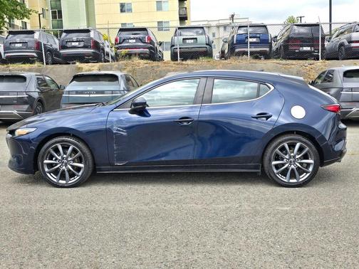 Deep Crystal Blue Mica 2019 Mazda Mazda3 FWD w/Preferred Package