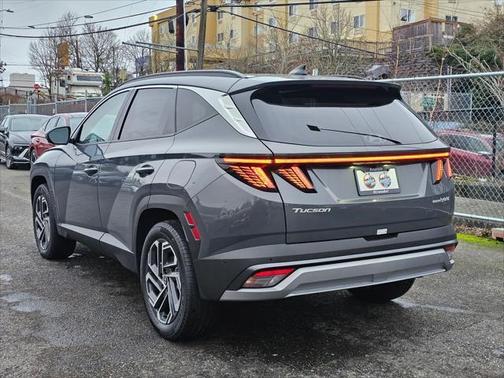 Gray 2026 Hyundai TUCSON Hybrid Limited