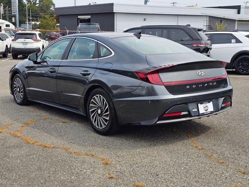 Portofino Gray 2022 Hyundai SONATA Hybrid Limited