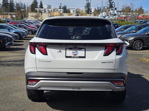 White Pearl 2026 Hyundai TUCSON Hybrid SEL