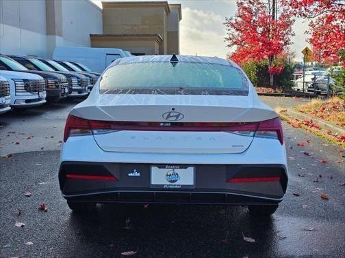 White 2026 Hyundai ELANTRA HEV Blue