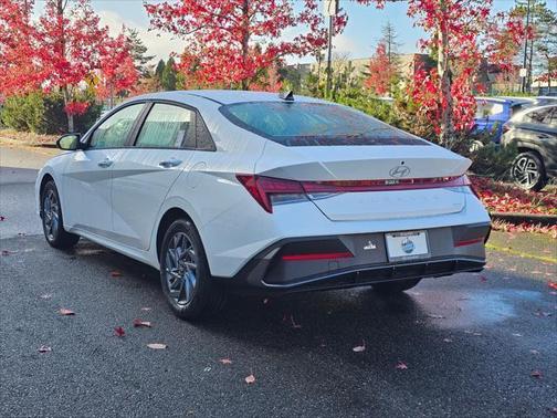 White 2026 Hyundai ELANTRA HEV Blue