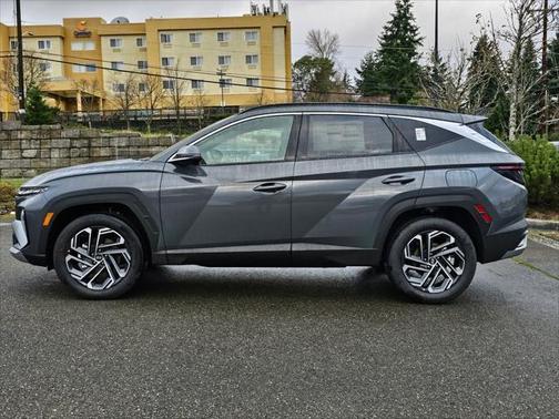 Gray 2026 Hyundai TUCSON Hybrid Limited