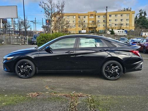 Black 2026 Hyundai ELANTRA SEL Sport