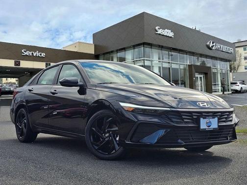 Black 2026 Hyundai ELANTRA SEL Sport