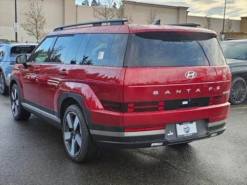 Red 2026 Hyundai SANTA FE HEV Limited