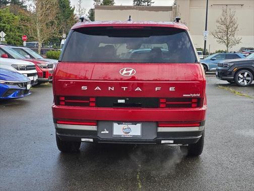 Red 2026 Hyundai SANTA FE HEV Limited