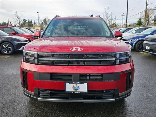 Red 2026 Hyundai SANTA FE HEV Limited